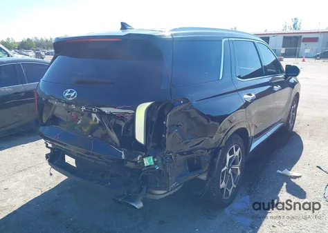 2022 Hyundai Palisade Calligraphy from USA, damaged, VIN KM8R74HE0NU404681